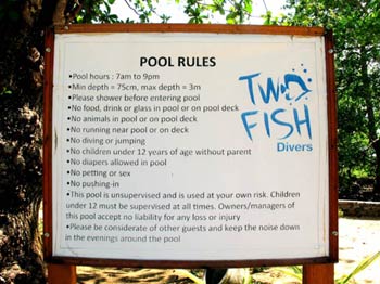 Pool Rules